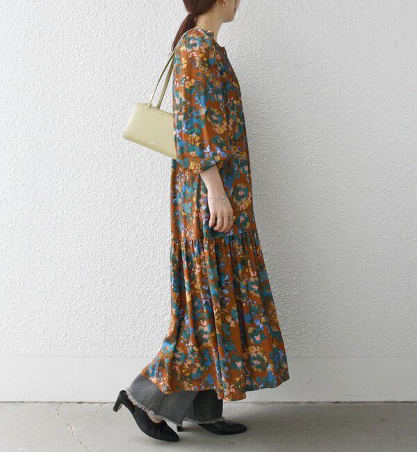 SHIPS any「SHIPS any: 〈手洗い可能〉TROUILLET フラワー プリント ワンピース」|ワンピース|