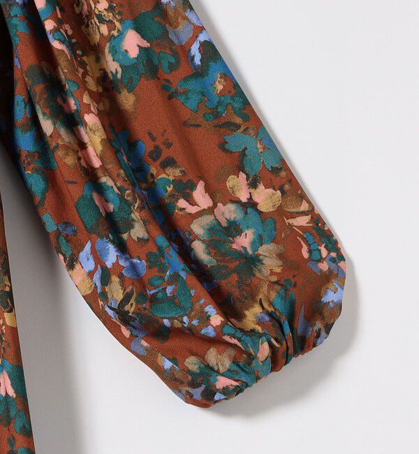 SHIPS any「SHIPS any: 〈手洗い可能〉TROUILLET フラワー プリント ワンピース」|ワンピース|