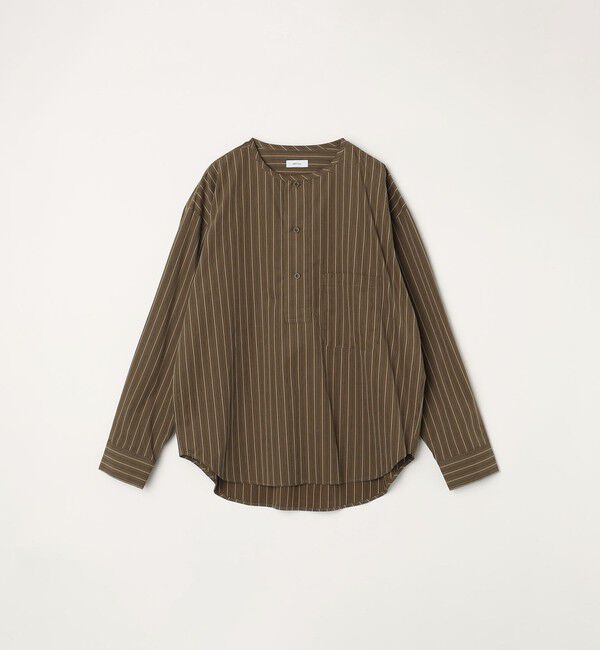 SHIPS any「SHIPS any: オーバーサイズ コットン スリーピング シャツ◇」|シャツ・ブラウス|