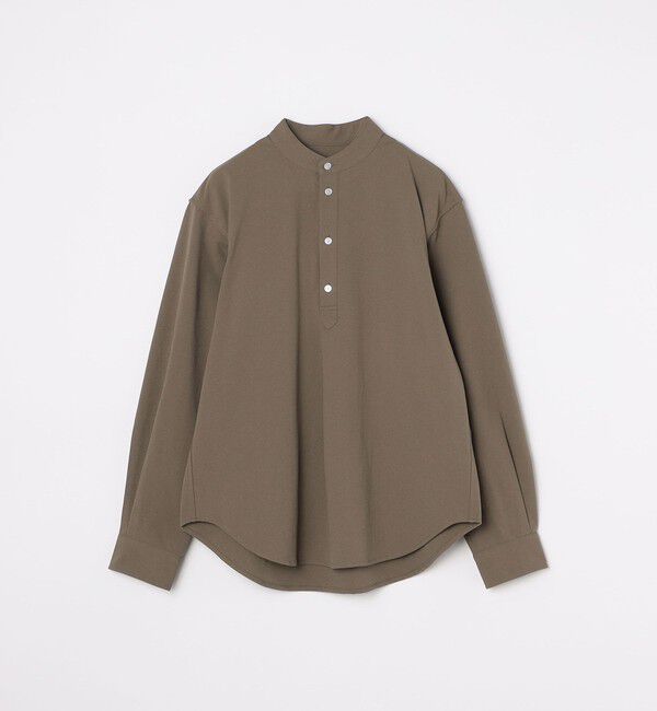 SHIPS any「SHIPS any: SORONA(R) ストレッチ ジャージー バンドスキッパー プルオーバー シャツ◇」|シャツ・ブラウス|