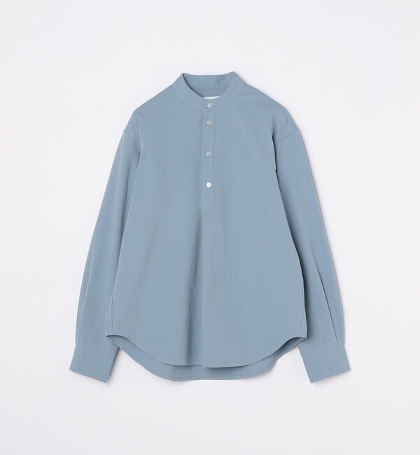 SHIPS any「SHIPS any: SORONA(R) ストレッチ ジャージー バンドスキッパー プルオーバー シャツ◇」|シャツ・ブラウス|