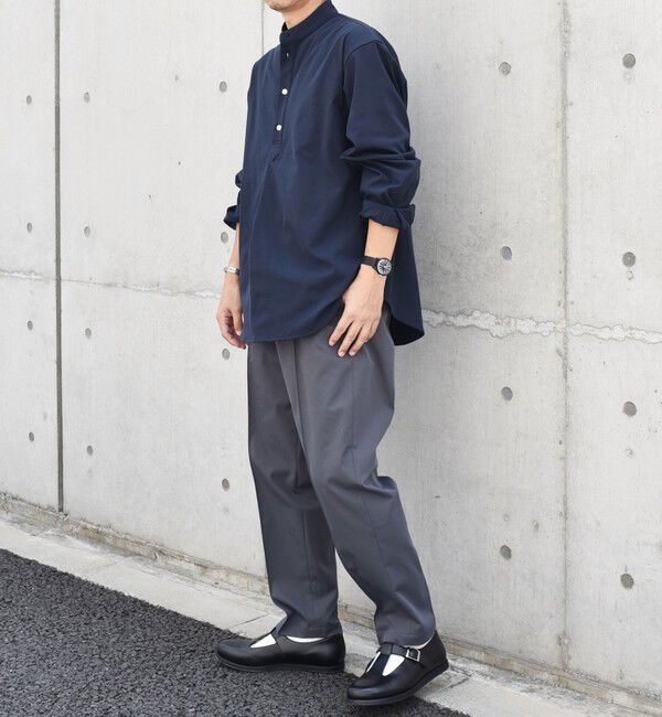 SHIPS any「SHIPS any: SORONA(R) ストレッチ ジャージー バンドスキッパー プルオーバー シャツ◇」|シャツ・ブラウス|