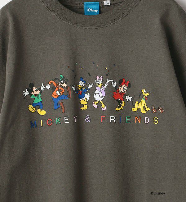 SHIPS KIDS「SHIPS KIDS:140cm / ディズニー / 長袖 TEE」|Tシャツ・カットソー|