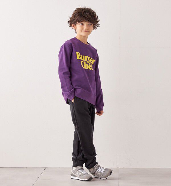 SHIPS any「【SHIPS any別注】Burger Chef: ロゴ プリント スウェット<KIDS>」|スウェット・ジャージ|