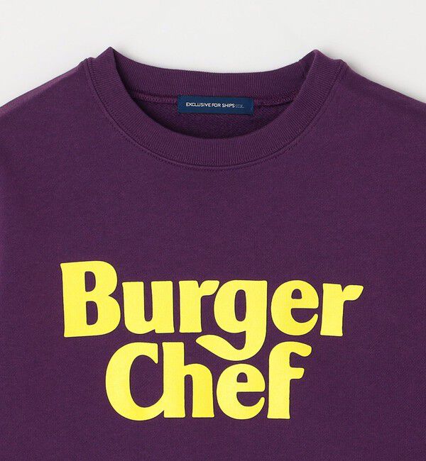 SHIPS any「【SHIPS any別注】Burger Chef: ロゴ プリント スウェット<KIDS>」|スウェット・ジャージ|