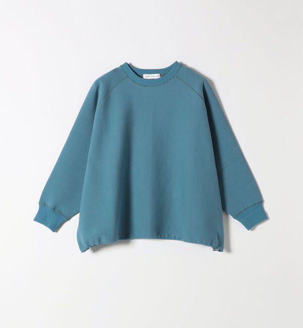 quaranciel「《一部追加予約》quaranciel:〈洗濯機可能〉ポンチ ドロスト ルーズ プルオーバー」|スウェット・ジャージ|