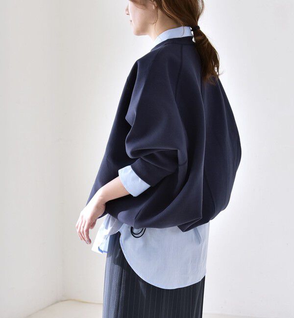 quaranciel「《一部追加予約》quaranciel:〈洗濯機可能〉ポンチ ドロスト ルーズ プルオーバー」|スウェット・ジャージ|