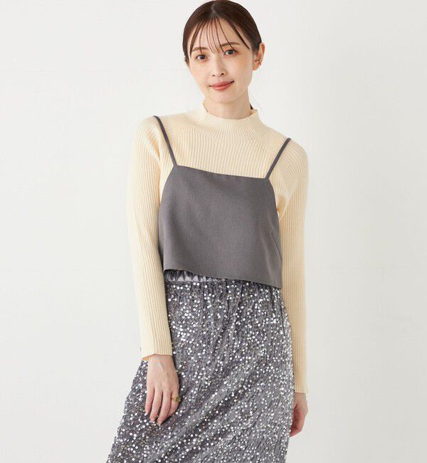 SHIPS Colors 「SHIPS Colors:〈洗濯機可能〉ビスチェ セット シャツ ワンピース」|ワンピース|