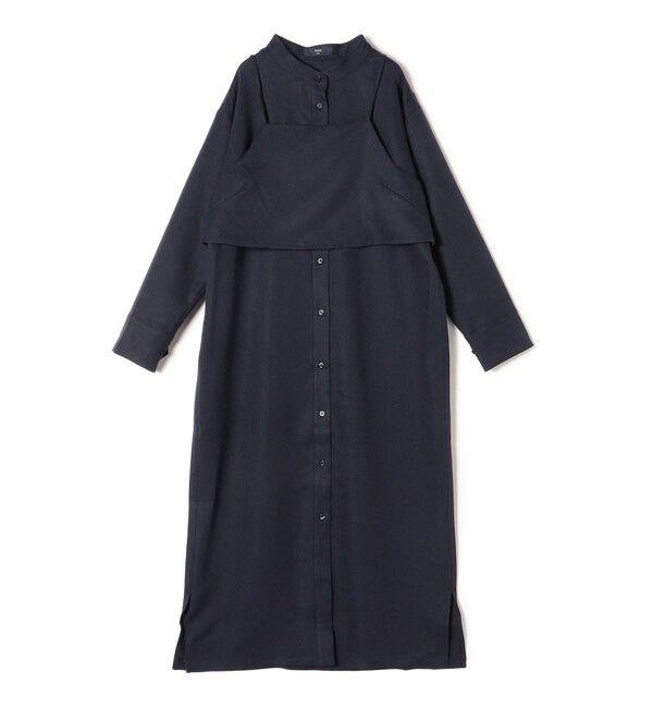 SHIPS Colors 「SHIPS Colors:〈洗濯機可能〉ビスチェ セット シャツ ワンピース」|ワンピース|
