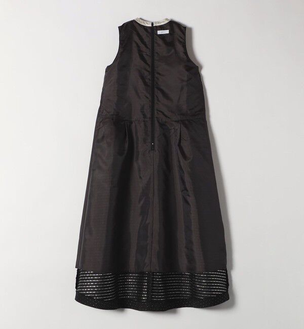 SHIPS any「SHIPS any:〈手洗い可能〉フラワー ジャカード ノースリーブ ワンピース」|ワンピース|