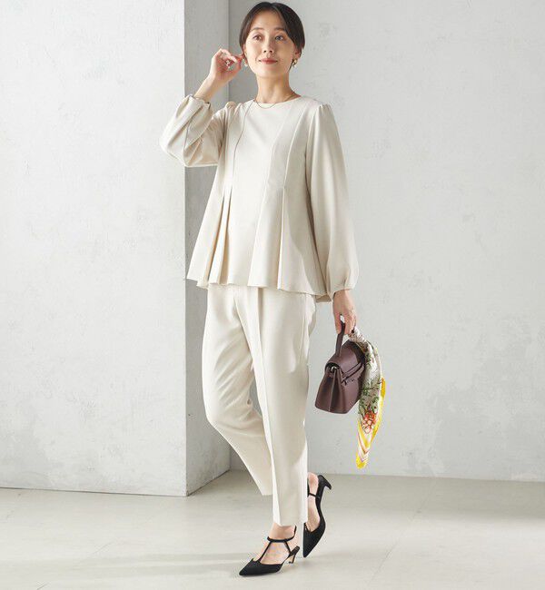 SHIPS for women「ダブル クロス ブラウス（セレモニー対応可）」|シャツ・ブラウス|