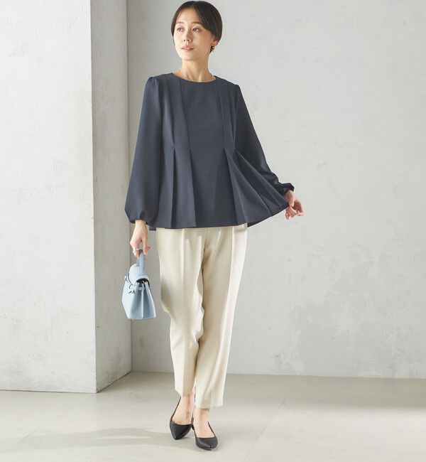 SHIPS for women「ダブル クロス ブラウス（セレモニー対応可）」|シャツ・ブラウス|