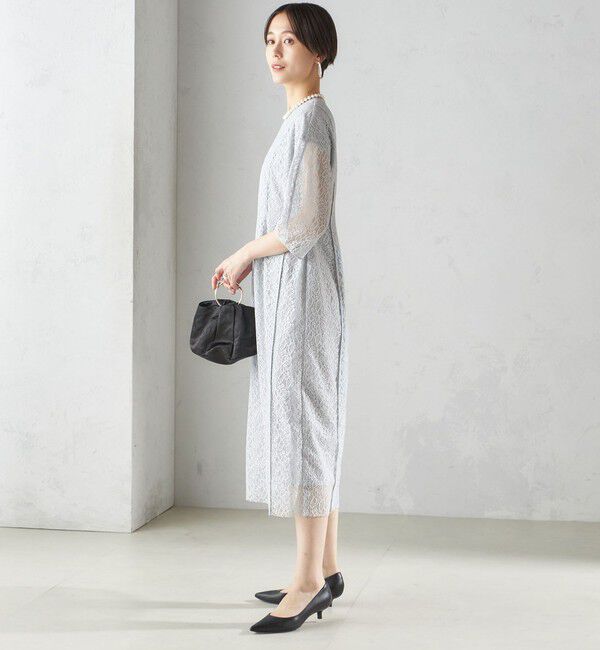 SHIPS for women「〈手洗い可能〉レース ワンピース」|ワンピース|