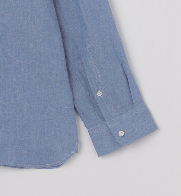 SHIPS any「SHIPS any:〈洗濯機可能〉ピュアリネン レギュラーカラー シャツ◇」|シャツ・ブラウス|