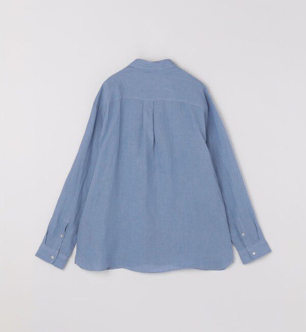 SHIPS any「SHIPS any:〈洗濯機可能〉ピュアリネン レギュラーカラー シャツ◇」|シャツ・ブラウス|