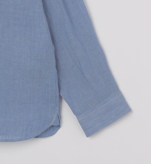 SHIPS any「SHIPS any:〈洗濯機可能〉ピュアリネン レギュラーカラー シャツ◇」|シャツ・ブラウス|