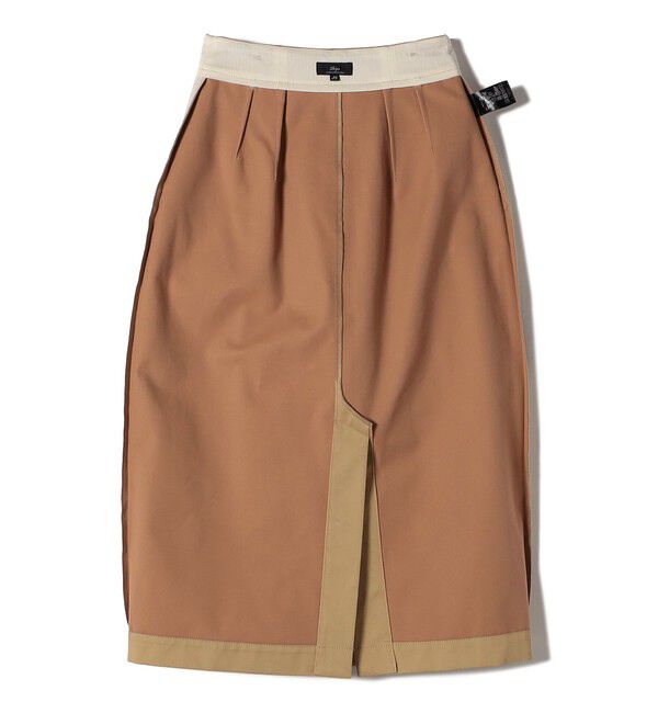 SHIPS for women「SHIPS Primary Navy Label:コットン チノ コクーン スカート:」|スカート|