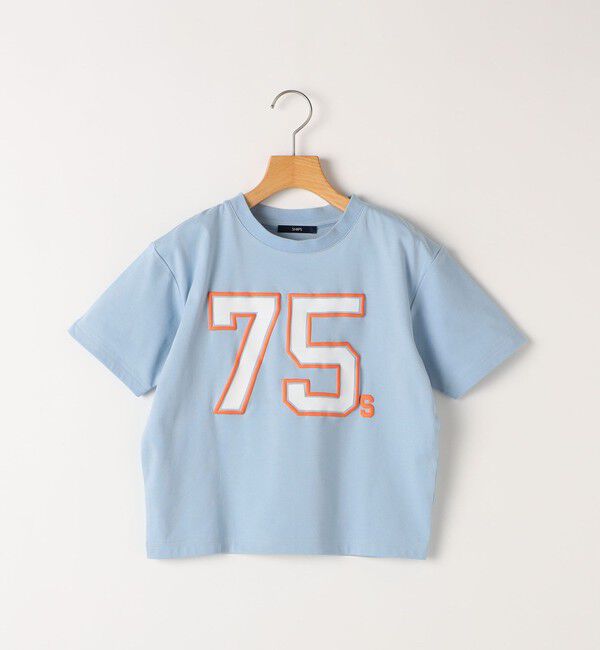 SHIPS KIDS「SHIPS KIDS:100～130cm /  ナンバリング デザイン 半袖 Tシャツ」|Tシャツ・カットソー|