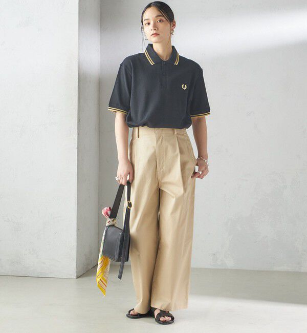 SHIPS for women「FRED PERRY:M12 TWIN TIPPED SHIRT」|ポロシャツ|