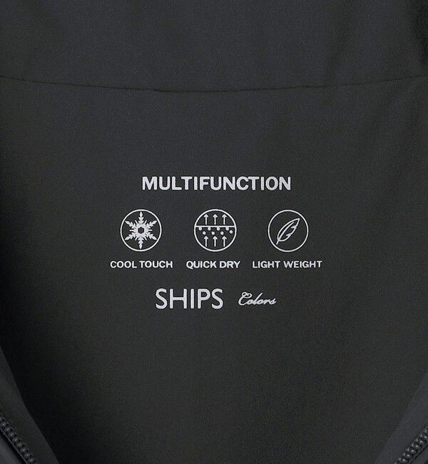 SHIPS Colors 「SHIPS Colors:〈接触冷感・吸水速乾・洗濯機可能〉スタンド ベスト」|ベスト・ジレ|