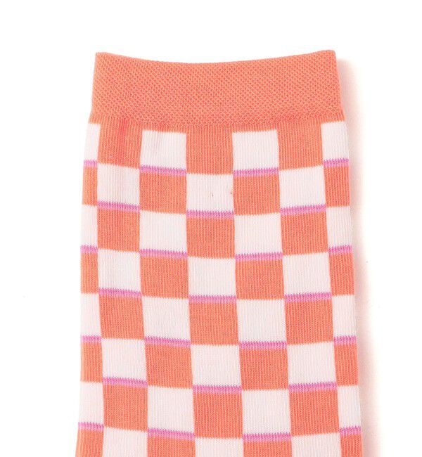 SHIPS for women「BLEUFORET:チェック パターン ソックス」|ソックス|