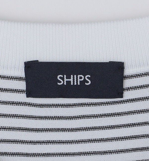 SHIPS「SHIPS:〈洗濯機可能〉18ゲージ ポリエステル ライト リラックス Tシャツ」|Tシャツ・カットソー|