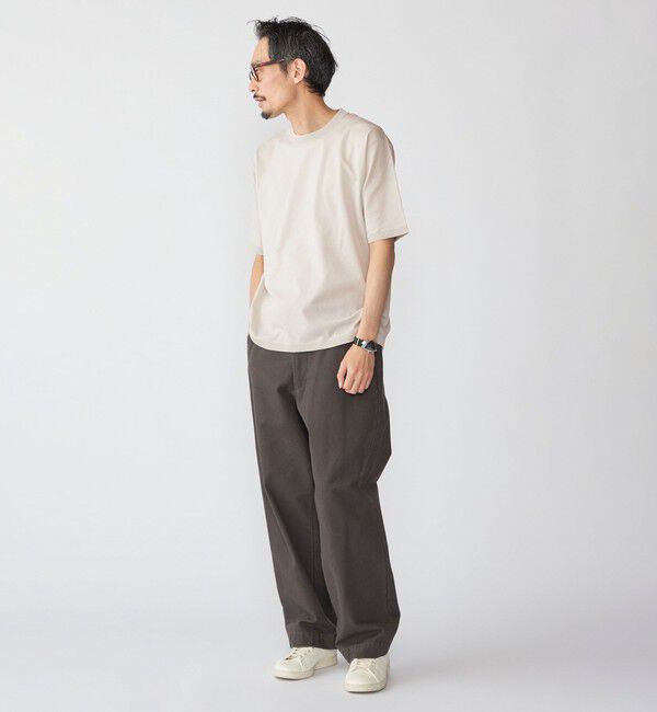 SHIPS「SHIPS:〈洗濯機可能〉18ゲージ ポリエステル ライト リラックス Tシャツ」|Tシャツ・カットソー|