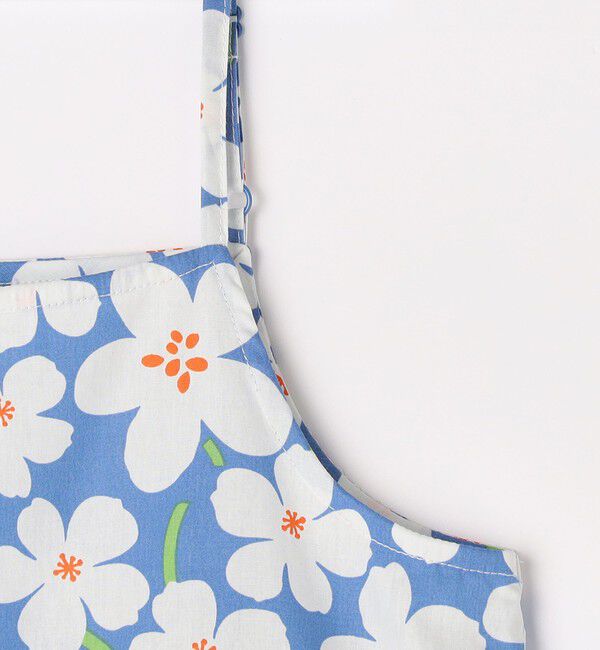 SHIPS any「SHIPS any:〈洗濯機可能〉ノースリーブ フラワー  プリント キャミ ワンピース<KIDS>」|ワンピース|