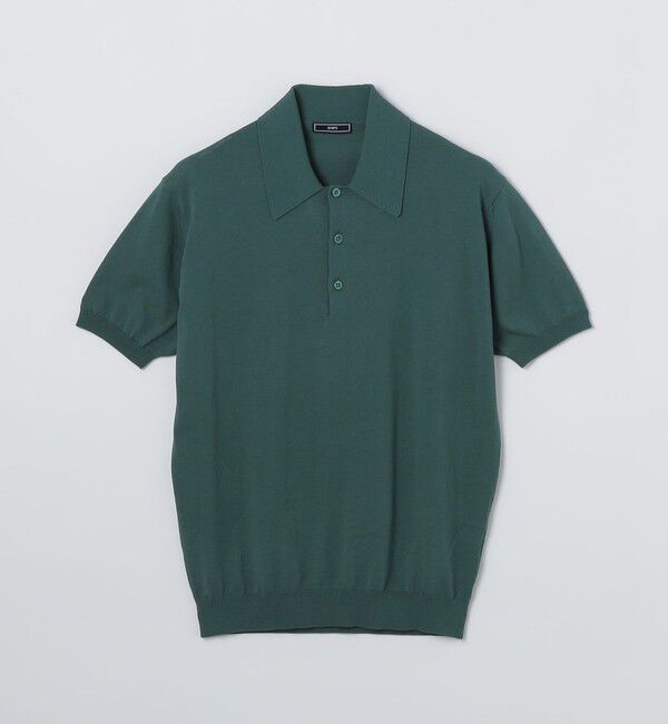 SHIPS「SHIPS: ICE COTTON ショートスリーブ ニットポロ」|ポロシャツ|