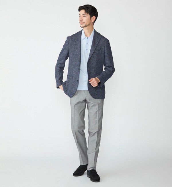 SHIPS「SHIPS: ICE COTTON ショートスリーブ ニットポロ」|ポロシャツ|