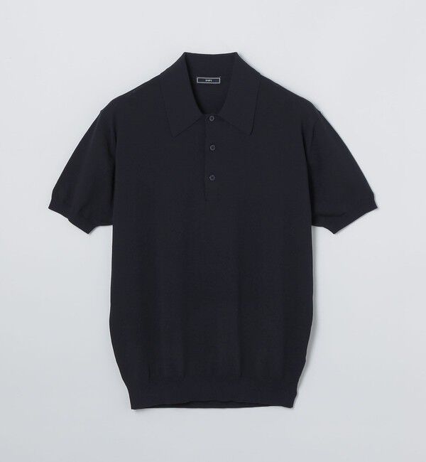 SHIPS「SHIPS: ICE COTTON ショートスリーブ ニットポロ」|ポロシャツ|