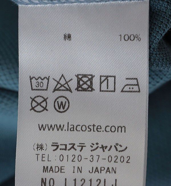 SHIPS「LACOSTE: L.12.12 ポロシャツ」|ポロシャツ|