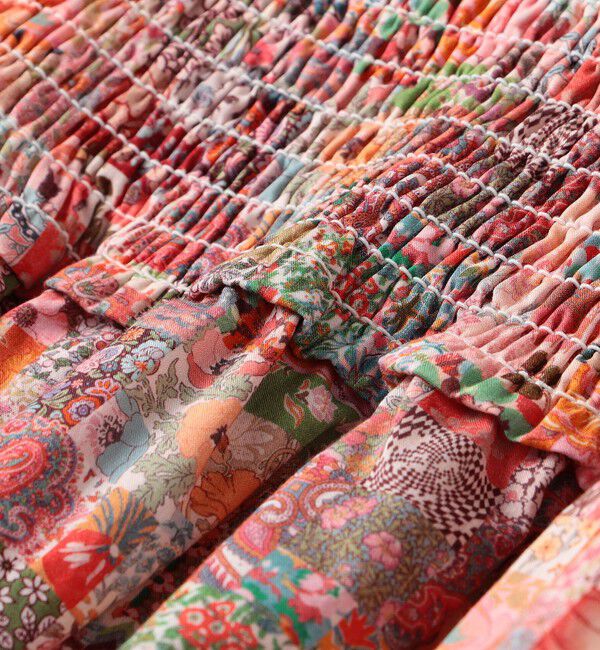 SHIPS KIDS「SHIPS KIDS:140～150cm / リバティ ノースリーブ ワンピース」|ワンピース|