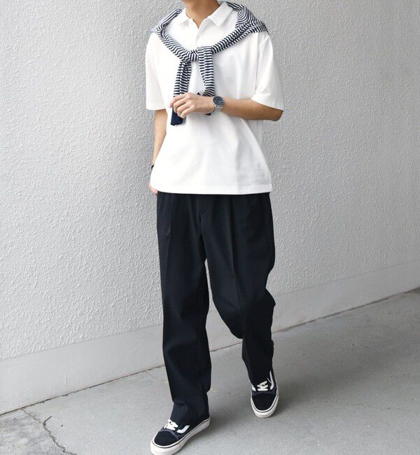 SHIPS any「【WEB限定】SHIPS any:〈接触冷感〉COOL TOUCH スムース リラックス ポロシャツ◇」|ポロシャツ|