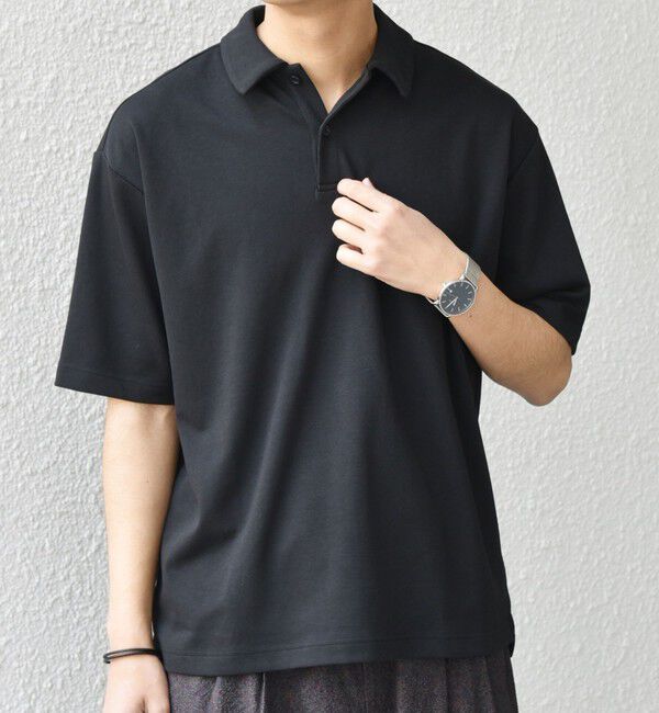 SHIPS any「【WEB限定】SHIPS any:〈接触冷感〉COOL TOUCH スムース リラックス ポロシャツ◇」|ポロシャツ|