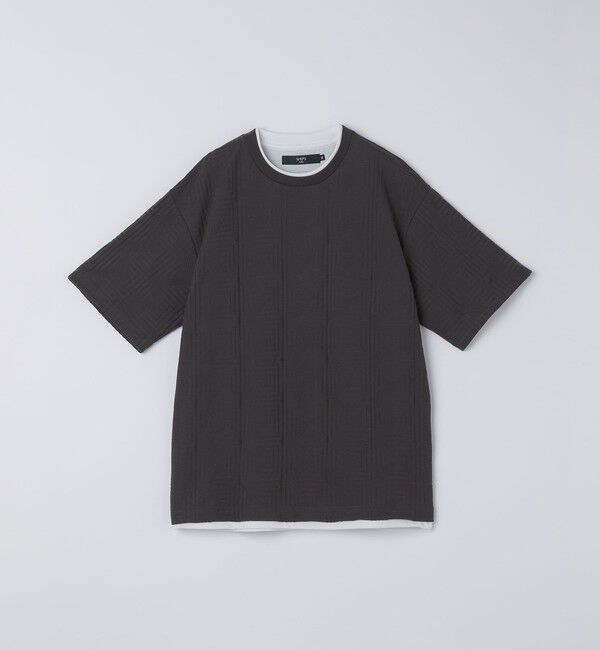 SHIPS Colors 「SHIPS Colors:フェイクレイヤード リンクス Tシャツ」|Tシャツ・カットソー|