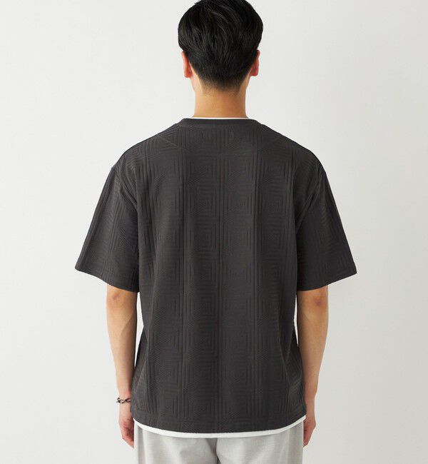 SHIPS Colors 「SHIPS Colors:フェイクレイヤード リンクス Tシャツ」|Tシャツ・カットソー|