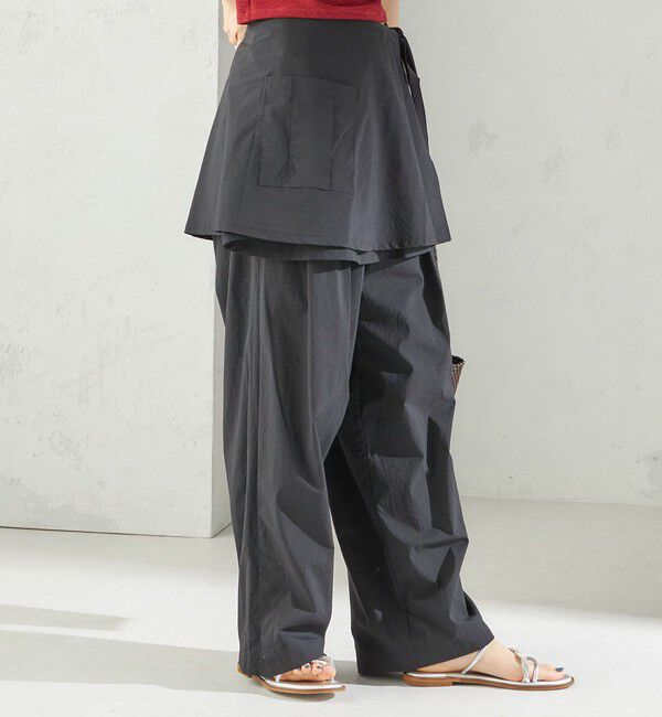 SHIPS for women「maroba:＜手洗い可能＞ドロスト ラッシュ パンツ」|その他|