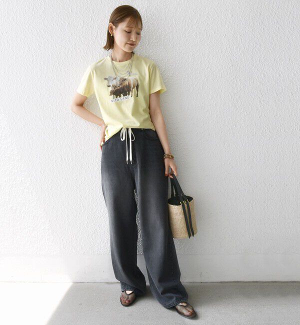 SHIPS for women「【SHIPS別注】ACASAM: フォト TEE」|Tシャツ・カットソー|