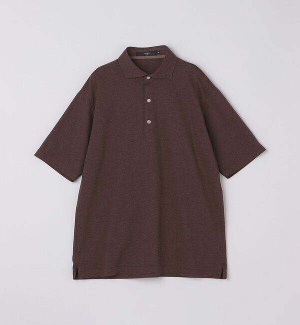 SHIPS Colors 「SHIPS Colors:〈洗濯機可能〉カノコ ポロシャツ◇」|ポロシャツ|ブラウン