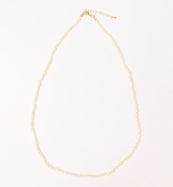 quaranciel「《追加予約》quaranciel:ミニ 淡水 パール ネックレス」|ネックレス|