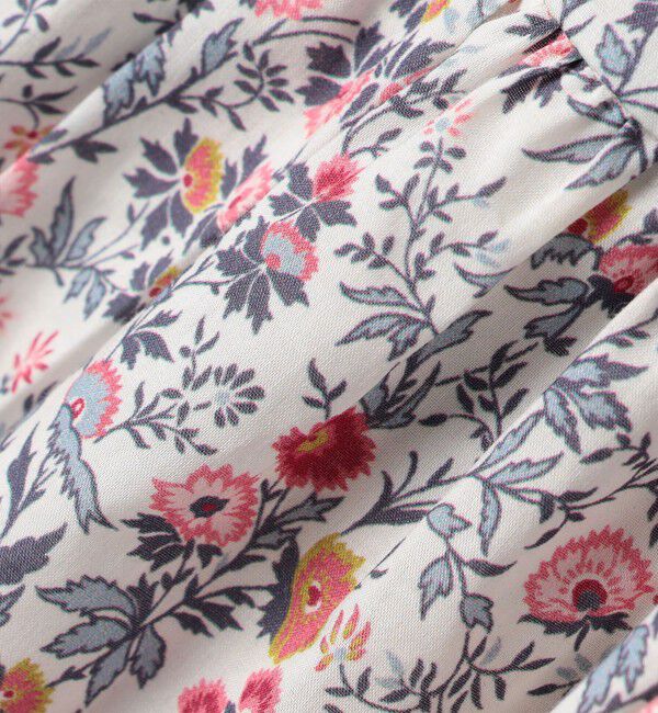 SHIPS KIDS「SHIPS KIDS:80～90cm / リバティ 長袖 ワンピース」|ワンピース|