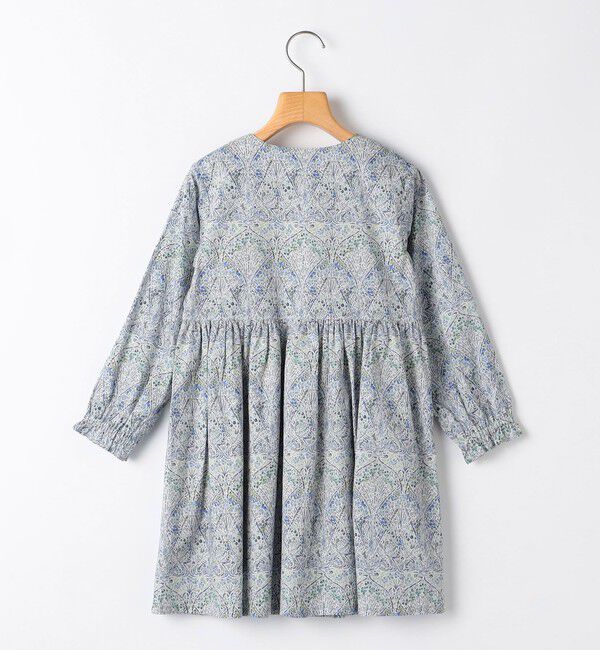 SHIPS KIDS「SHIPS KIDS:80～90cm / リバティ 長袖 ワンピース」|ワンピース|