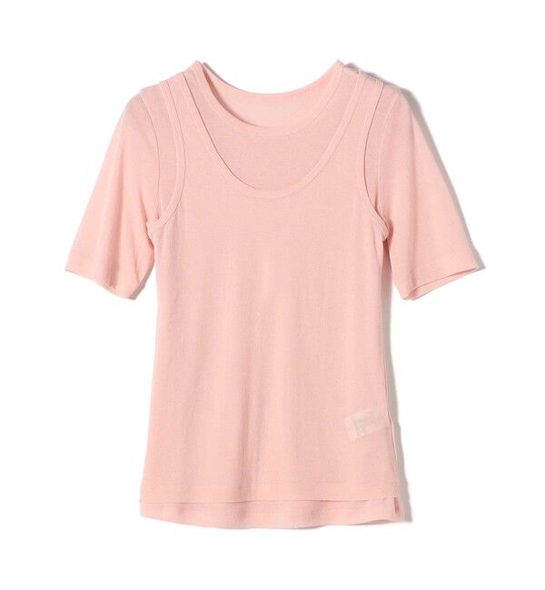 SHIPS for women「シアー フライス レイヤード TEE」|Tシャツ・カットソー|