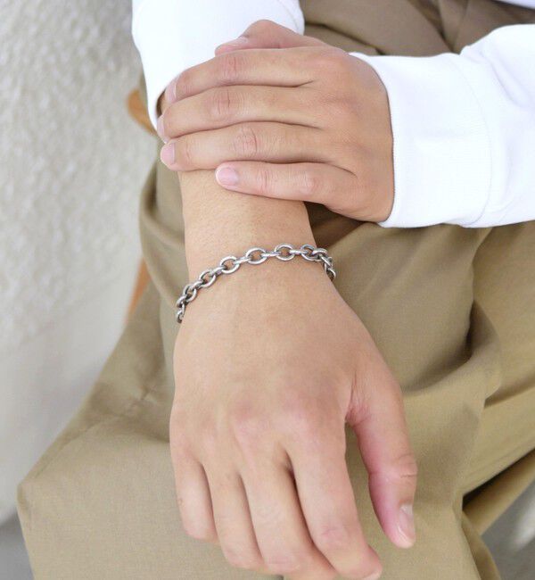 SHIPS any「SHIPS any: 7mm シルバー プレーティング ブレスレット◇」|ブレスレット・バングル|