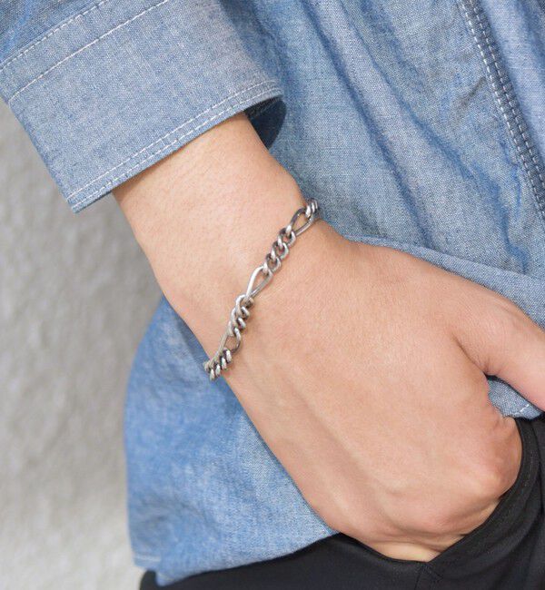 SHIPS any「SHIPS any: 7mm シルバー プレーティング ブレスレット◇」|ブレスレット・バングル|