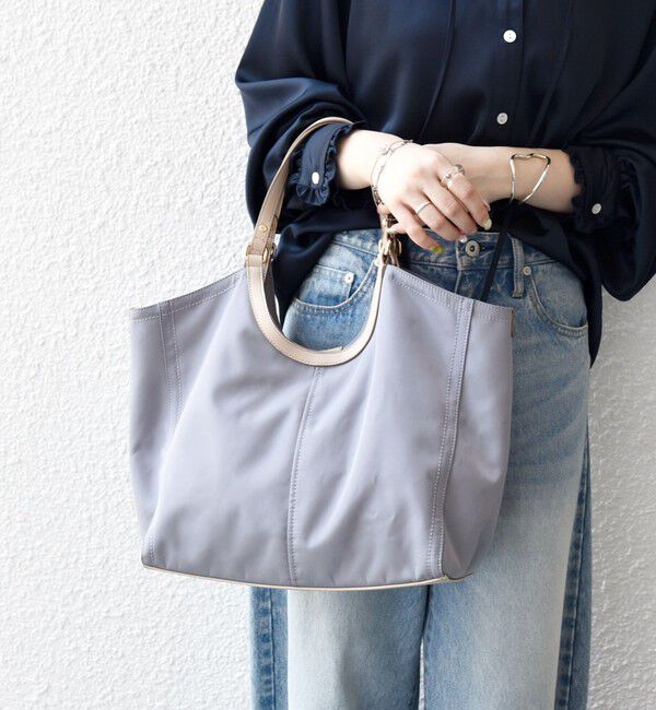 SHIPS any「SHIPS any: 3WAY バイカラー A4 トート バッグ」|トートバッグ|