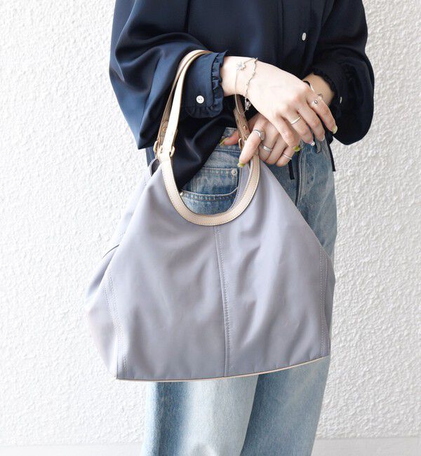 SHIPS any「SHIPS any: 3WAY バイカラー A4 トート バッグ」|トートバッグ|