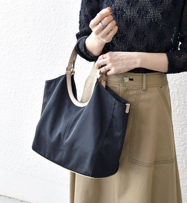 SHIPS any「SHIPS any: 3WAY バイカラー A4 トート バッグ」|トートバッグ|