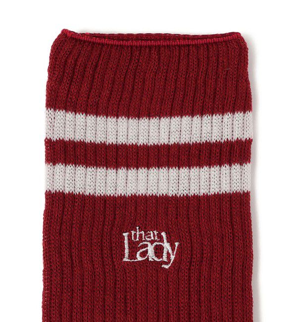 SHIPS for women「Piedi Nudi:リブ ライン ソックス」|ソックス|